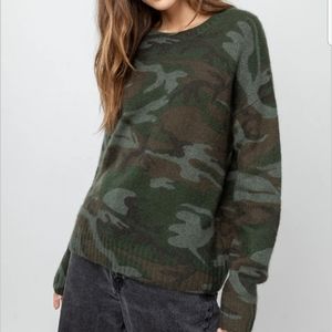Rails jungle camo print sweater